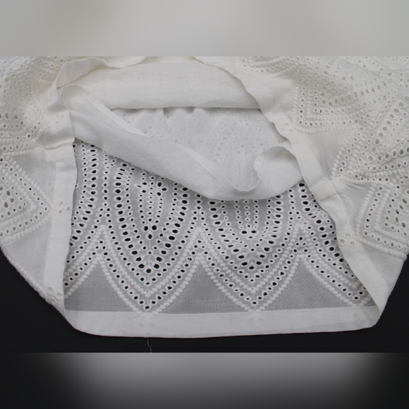 Maria Oliver Women’s Size S White Crochet Midi Dress - Picture 4 of 6